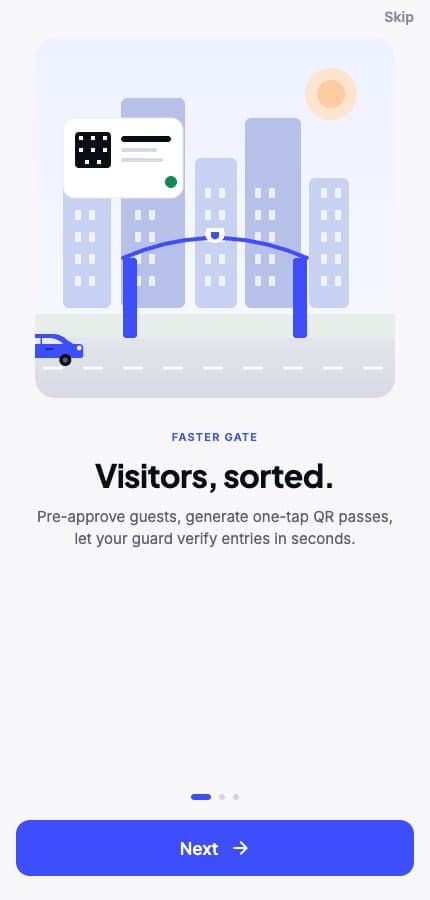 GATE 2.0 running in a phone-sized browser